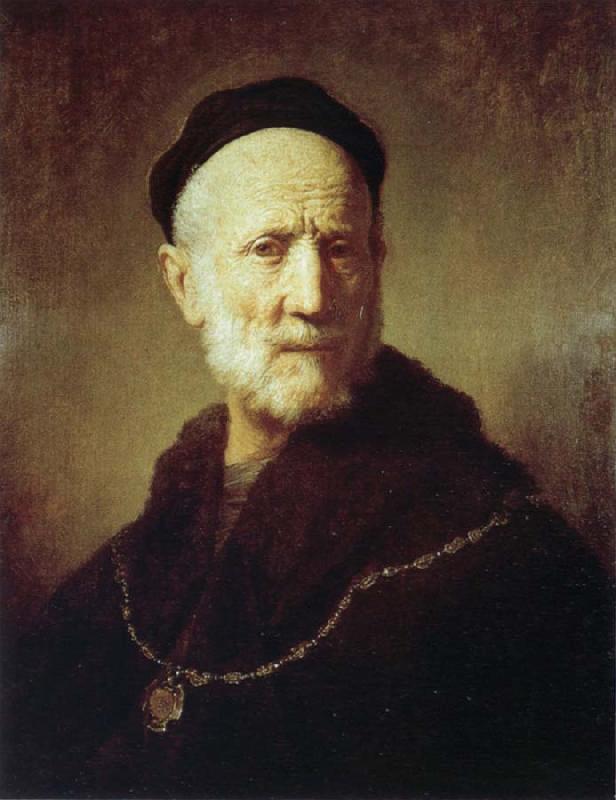 REMBRANDT Harmenszoon van Rijn Portrait of Rembrandt-s Father oil painting image